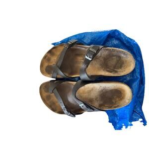 Birkenstock Mayari Footbed Leather Sandal Size / US Strappy Granola Gorpcore